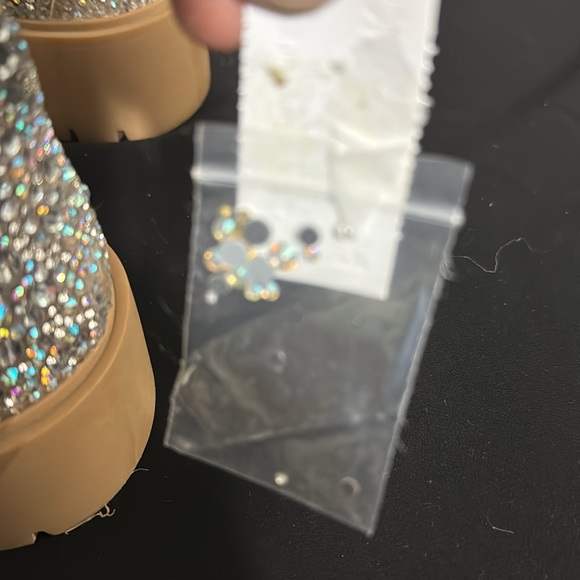 NWOB BETSY JOHNSON RHINESTONE BOOTS SZ 6 - Picture 7 of 9